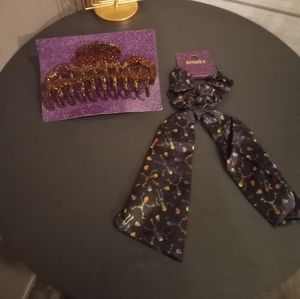 2pc Spooky Hair Accessories Set